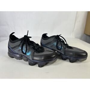 Nike AIR VAPORMAX 2019 Black Laser Fuchia Noir AJ2616-003 SZ 3.5Y Womens SZ 5